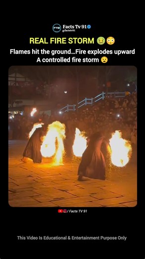 The Fire Tornado Show That Looks Unreal 🤯