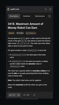 If You Are Learning DP, Watch This 🤯 | Leetcode 3418 #tutorial #example #walkthrough #stepbystep