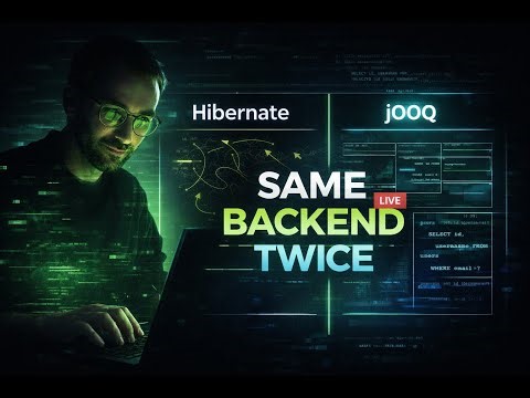 One backend twice - Hibernate vs jOOQ on real code