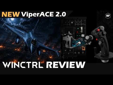 DCS Viper Pilots NEED to See This HOTAS! WINCTRL ViperACE Review - The BEST F-16 Setup Yet?
