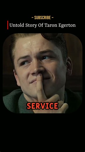 Taron Egerton: From Small Roles to a Golden Globe 🏆🔥 #Shorts