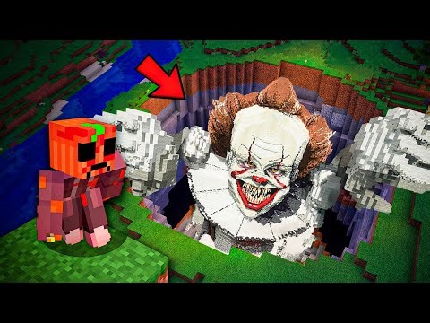 Encontramos al PAYASO IT en Nuestra Casa de Minecraft!