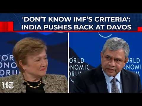 Davos Moment Goes Viral: India's IT Minister Boldly Counters IMF On 'Second-Tier' AI Label | Watch
