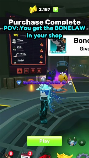 I Got the BONECLAW RIFLE in Roblox RIVALS! | #rivals