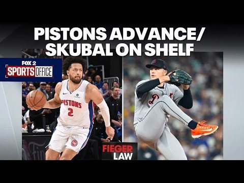 LIVE | Detroit Pistons advance on to Round 2; Skubal to undergo surgery