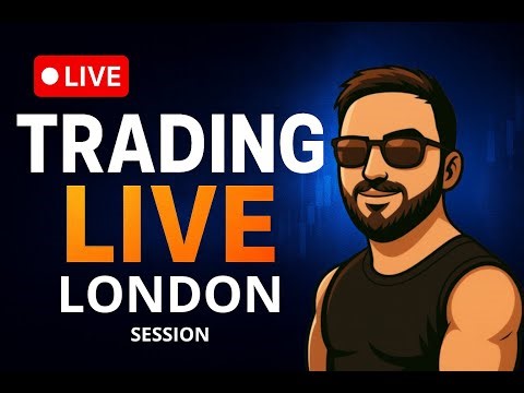 🔴 LIVE London Session Trading Gold (XAUUSD) & NQ Futures | Price Action