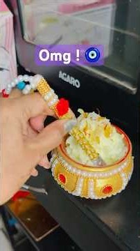 कृष्णा की माखन मिश्री हाँडी / Ghamu saran / How to decorate dahi handi easy #shorts #diy