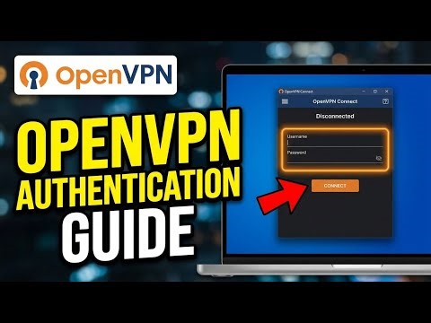 How to authenticate to OpenVPN server on your VDS - Step By Step