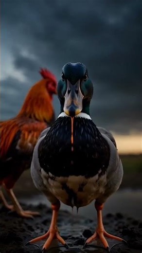 This Fight Changed Everything 😳 Rooster vs Duck #shorts