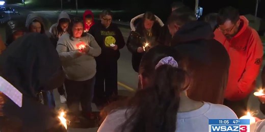 Candlelight vigil held for missing man