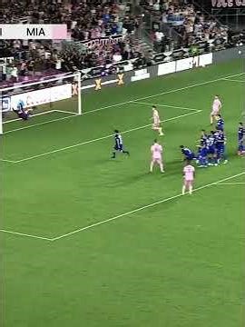 The Moment Messi Announced His Arrival - Stoppage Time PERFECTION #messi #debut #shorts