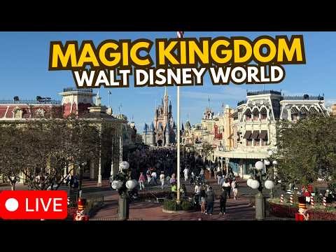 🔴 Live: Disney's Magic Kingdom Monday - Walt Disney World 10.26.2026