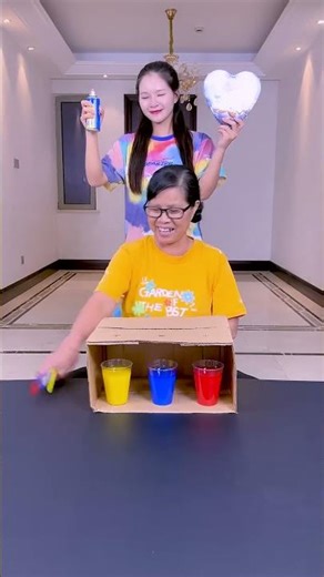 The Color Matching Challenge, So Exciting, Give It A Try! # Funnyfamily# Party Games