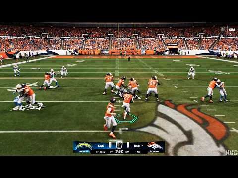 Madden NFL 27 - Los Angeles Chargers vs Denver Broncos - Gameplay (PS5 UHD) [4K60FPS]