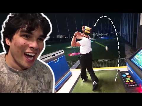 GOLF CHALLENGE With MY FRIENDS!