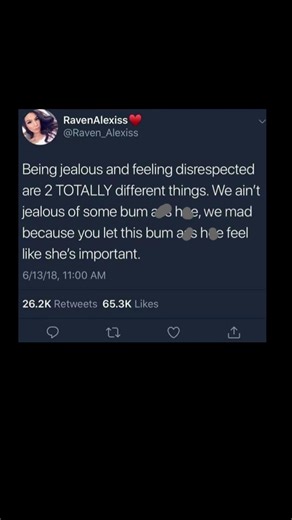 jealousy vs feeling disrespected | Subscribe for more #motivation 😊👍