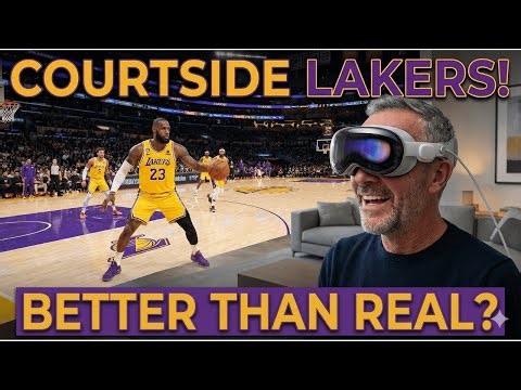 Apple Vision Pro NBA Review: Don't Buy Courtside Seats!