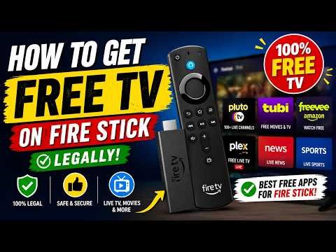How to Get Free TV on FireStick (Legally) | Best Free Apps 2026