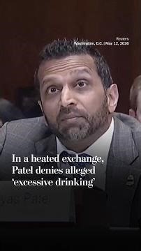 In a heated exchange, Patel denies alleged 'excessive drinking