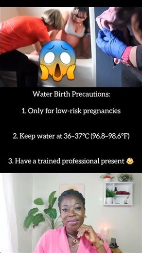 Home water birth tips #shortsfeed