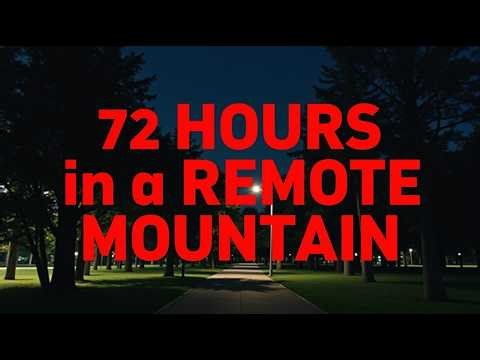 I Spent 72 Hours in a Remote Cabin… I Wasn’t Alone
