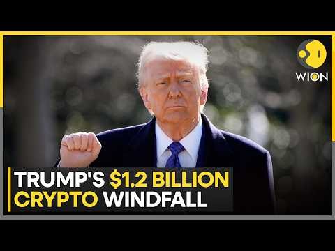 Donald Trump's Net Worth Soars: US President's Crypto Fortune Nearly Triples | WION