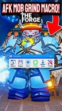 AFK Mob Essence Macro In The Forge NEW Update! #theforge #roblox #tako #foryou #viral