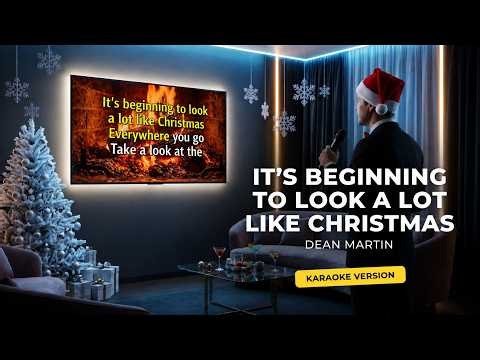It's Beginning to Look a Lot Like Christmas — Dean Martin (🎤Karaoke Version) | Next Song