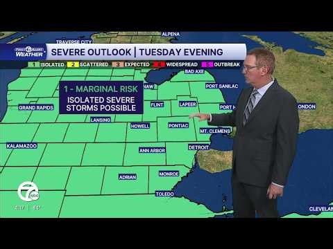 Hot and humid with storm chances