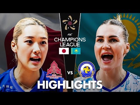 NEC Red Rockets 🇯🇵 vs Zhetysu 🇰🇿 | Highlights | AVC Women’s Champions League 2026 Semi-finals