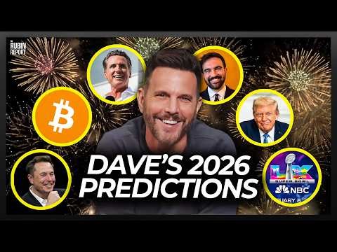 2026 Predictions: Superbowl Winner, Price of Bitcoin, Elon Musk’s Robots, Trump Firings & More