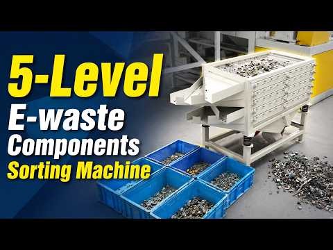 E-Waste Recycling: Why This 5-Level Component Sorting Machine Matters