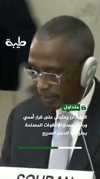 السودان يعترض على قرار أممي ورفض مساواة القوات المسلحة بالمليشيا