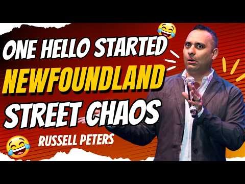 Russell Peters Says One Hello and Gets Trapped by Newfoundland Friendliness | Stand-up Comedy 🔥