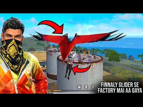 Factory मैं आ गया🔥NEW Way to Reach Factory Top With Glider! 🔥Factory Fight Old Free Fire Return