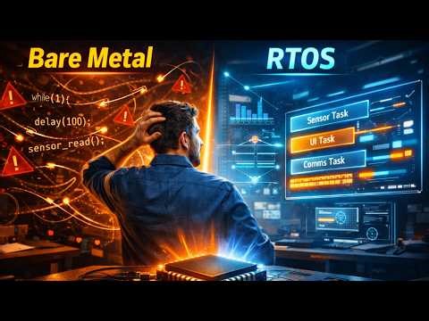 RTOS Explained: Why Embedded Systems Need a Real-Time Operating System