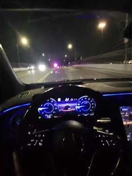 Driver's Cam: Late-Night Vegas Traffic, Red Lights and Brake Lights #shorts