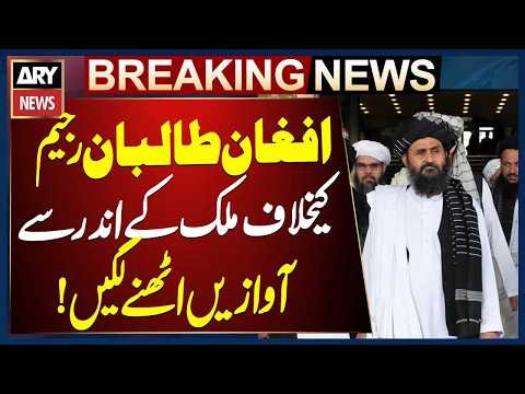 Voices of Dissent Emerge Inside Afghanistan Against Taliban Rule