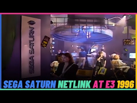 Sega Saturn NetLink At E3 In 1996