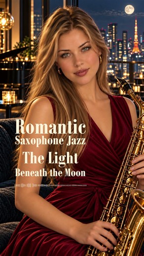 The Light Beneath the Moon | ROMANTIC SAXOPHONE JAZZ