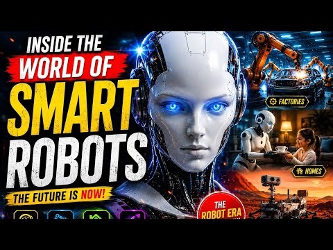 Inside the World of Smart Robots 🤖 The Future Is Here