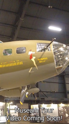 Today we are visiting the US Air Force Museum in Dayton, Ohio. One of the displays at the museum is the B-17F Memphis Belle that became the first heavy bomber to return to the US after flying 25 missions over Europe. History Adventures will take you on a tour of the museum in an upcoming video. #worldwar2 #WorldWarII #usaf #B17 #history #militaryaircraft #sfrproductions #HistoryAdventures | SFR Productions and History Adventures