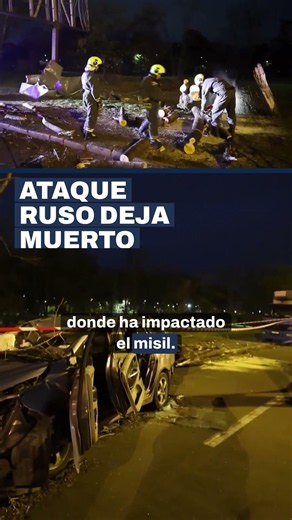 Kiev sufre un nuevo ataque con misiles balísticos | Un muerto en Kiev