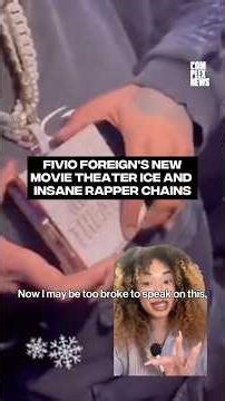 Fivio Foreign's new movie theater ice and other insane rapper chains #complexnews