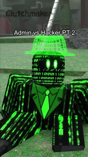 Admin vs Hacker in Roblox be like: 💀 PT 2