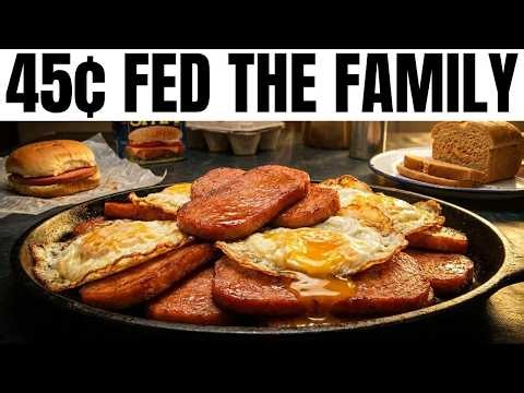 25 CHEAP 3 Ingredient Meals American Seniors Made When Money Was Tight