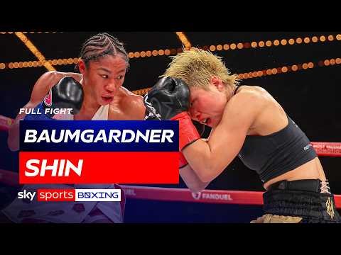 Alycia Baumgardner vs Bo Mi Re Shin | Full Fight | WBA, WBO and IBF super-featherweight titles