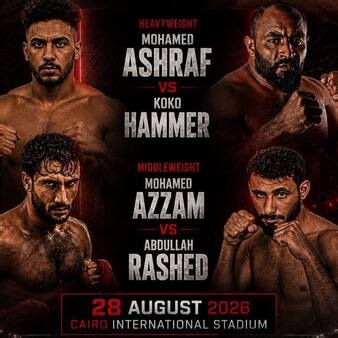 Ibrahim Ahmed vs. Hamada Mohamed Osman, AFL Elite 2 | MMA Bout | Tapology