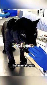 🐾 El jaguar rescatado que defendió a su familia humana y felina 😱❤️ #animals #shortsfeed #wildlife