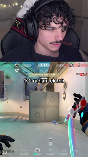 1v2 Radiant Clutch #valorant #valorantclips #radiant #aim #costacheu | valorant